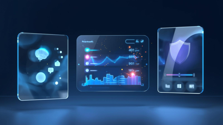 Microsoft Defender for Cloud Apps shadow AI detection dashboard