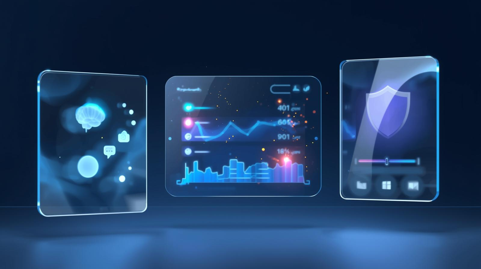 Microsoft Defender for Cloud Apps shadow AI detection dashboard